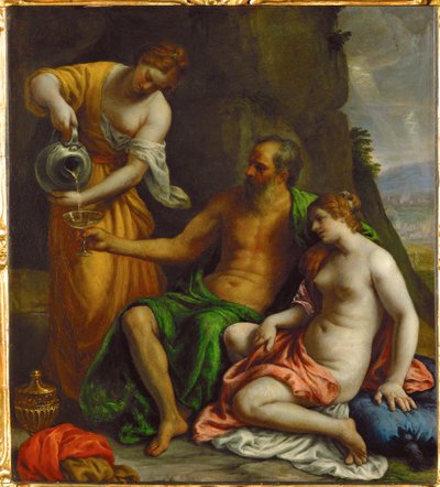 Ló e as suas filhas de Alessandro Turchi