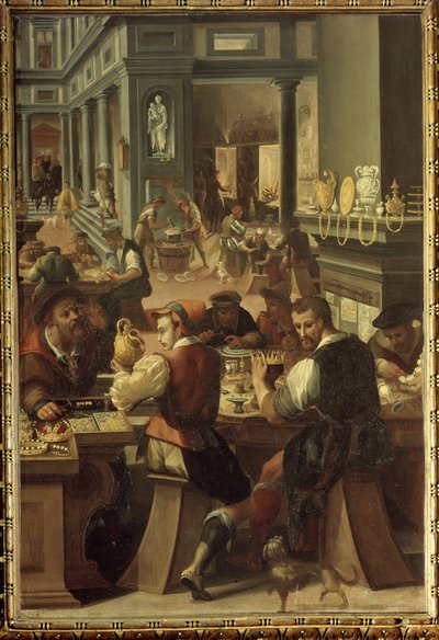 Maneirismo: Um atelier de ourivesaria (La bottega dell
