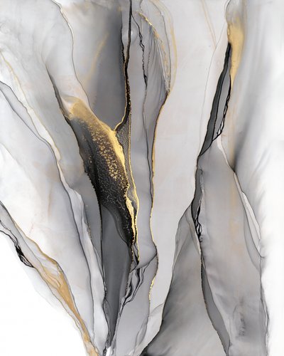 Fluxo de Tinta Dourada de Alevtina Shelest