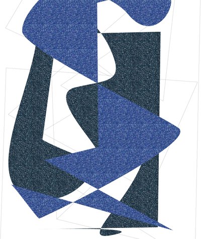 #9,2019,(mixed media) de Alex Caminker