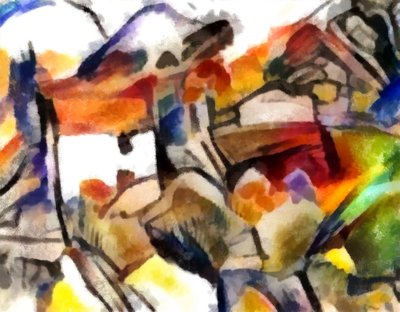 Paisagem do jardim, 2016, de Alex Caminker