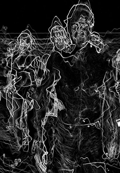 Fantasmas, 2020 (mídia mista) de Alex Caminker