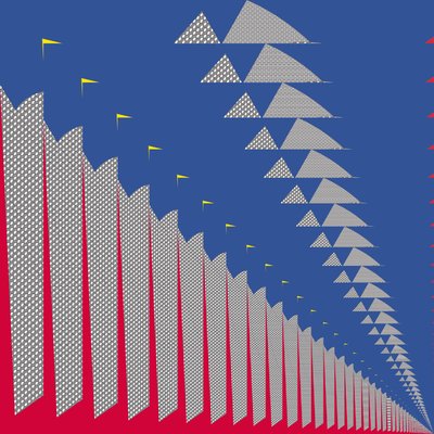 Regime,2019,(meios mistos) de Alex Caminker