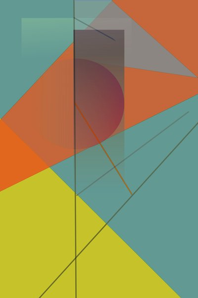 Tempo, 2016, (digital, gradiente) de Alex Caminker