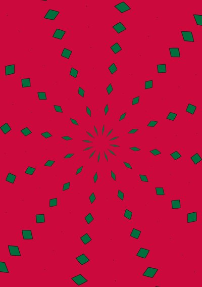 arabesco #16,2019,(mixed media) de Alex Caminker