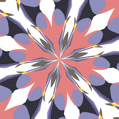 trevo (versão),2019,(mixed media) de Alex Caminker