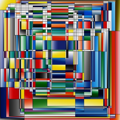 corpúsculos,2019,(gradiente) de Alex Caminker
