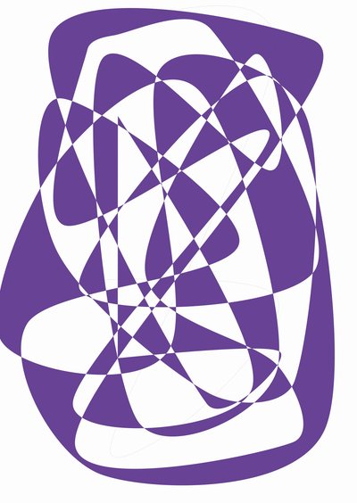 azul escuro,2018,(mistura de meios) de Alex Caminker