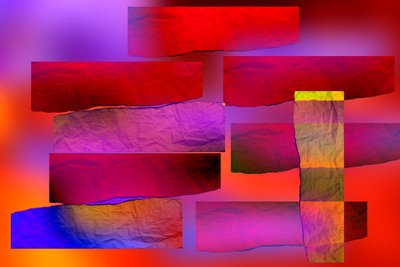 etude #13,2019,(mixed media) de Alex Caminker