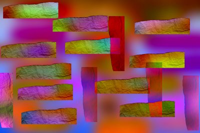 etude #13,2019,(mixed media) de Alex Caminker