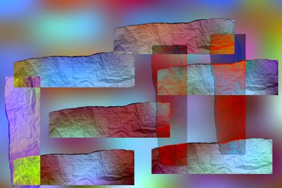 etude #7,2019,(mixed media) de Alex Caminker