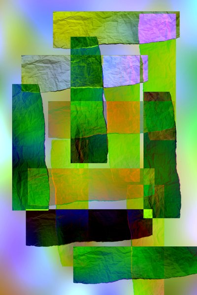 etude #8,2019,(mixed media) de Alex Caminker