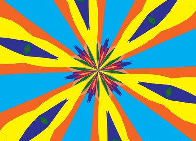 flores #28,2019,(mistura de meios) de Alex Caminker