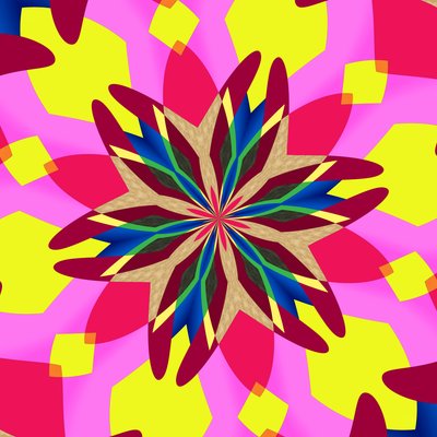 flor de jardim,2019,(meio misto) de Alex Caminker