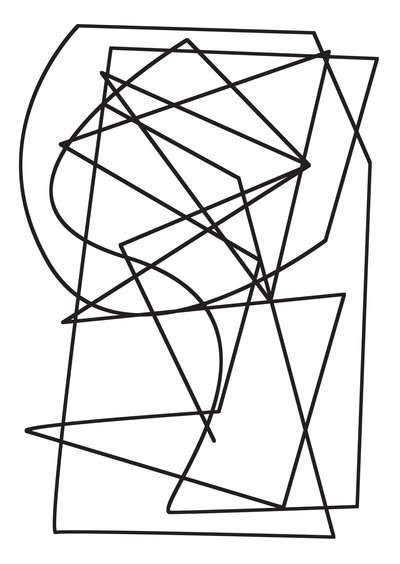 uma linha(pulso),2019,(desenho) de Alex Caminker