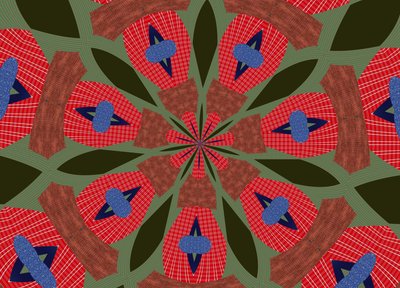 ornamento #41,2019,(mixed media) de Alex Caminker