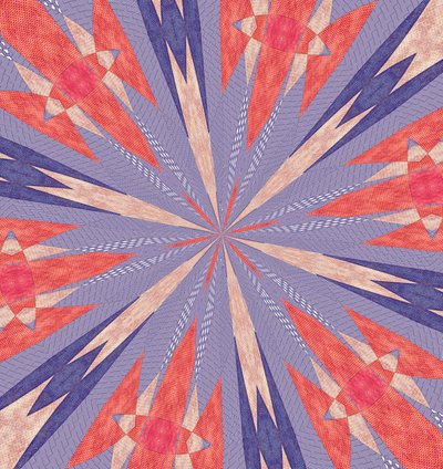 ornamento #61,2019,(mixed media) de Alex Caminker