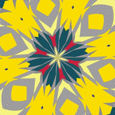 simetria #12,2019,(mixed media) de Alex Caminker