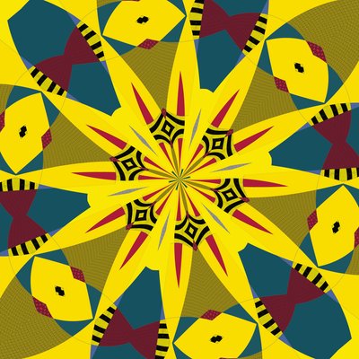 simetria #18,2019,(mixed media) de Alex Caminker