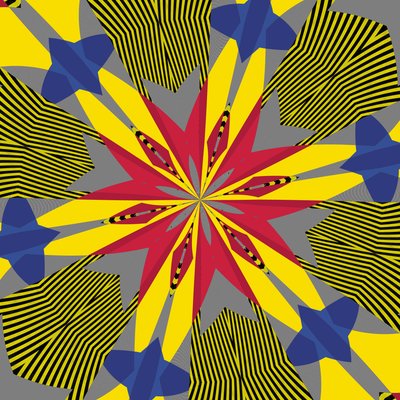simetria #30,2019,(mixed media) de Alex Caminker