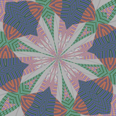 simetria #32,2019,(mixed media) de Alex Caminker