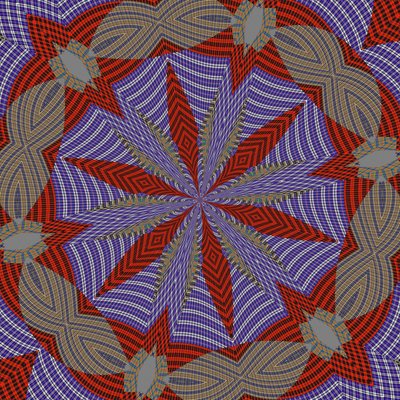 simetria #33,2019,(mixed media) de Alex Caminker