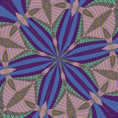 simetria #36,2019,(mixed media) de Alex Caminker