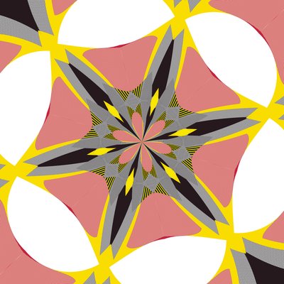 simetria #39,2019,(mixed media) de Alex Caminker