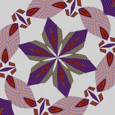 simetria #41,2019,(mixed media) de Alex Caminker