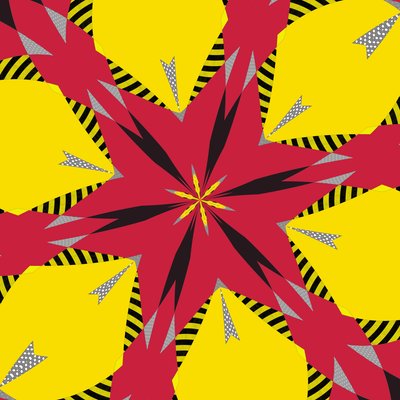 simetria #7,2019,(mixed media) de Alex Caminker