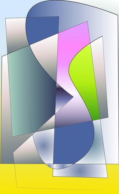 sinfonia,2019,(mídia mista) de Alex Caminker