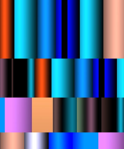 mecanismo tubular,2017,(gradiente) de Alex Caminker