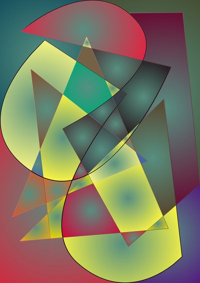 twillight,2019,(mixed media) de Alex Caminker