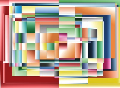clima incomum,2019,(gradiente) de Alex Caminker
