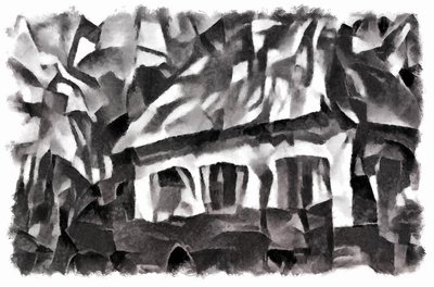 vista (preto)  5,2016, de Alex Caminker