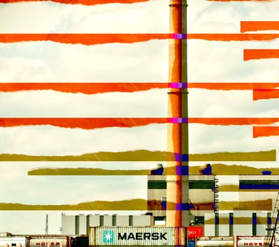 armazém,2019,(colagem) de Alex Caminker