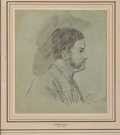 Auto-retrato de Alexander Orlowski