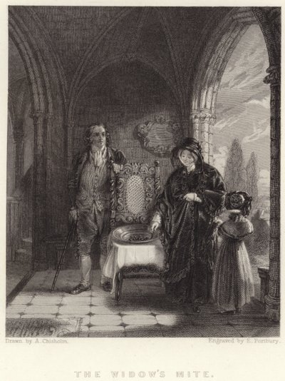 O Ácaro da Viúva (gravura) de Alexander (after) Chisholm