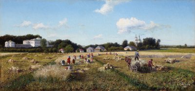 Colheita, 1884. de Alexander Alexeyevich Kiselev