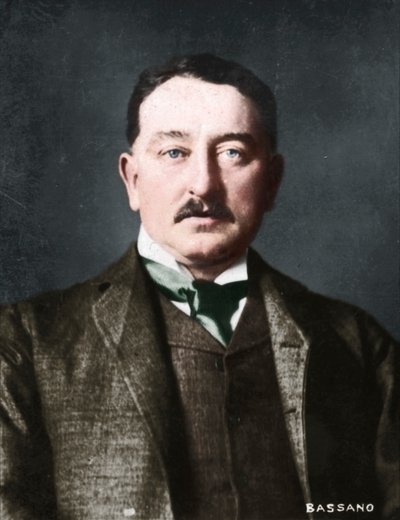 Cecil Rhodes, 1853-1902, empresário e estadista sul-africano nascido em inglês, 1894-1907 de Alexander Bassano