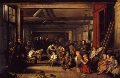 A Primeira Escola Esfarrapada, Westminster, 1851. de Alexander Blaikley