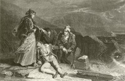 Cabeça de Lumburgh, de Jarlshof, naufrágio de Cleveland de Alexander Chisholm