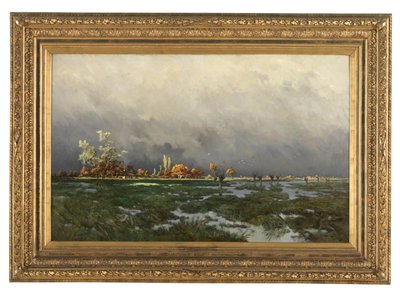 Sol após a Tempestade (óleo sobre tela) de Alexander Coosemans