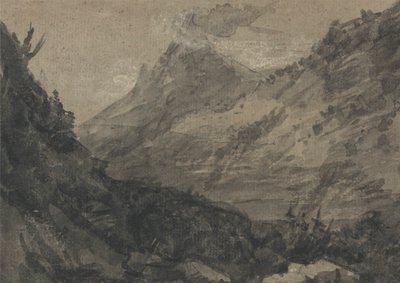 Paisagem montanhosa de Alexander Cozens