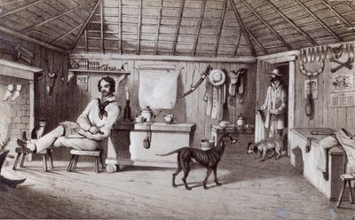 A primeira casa do invasor, c.1847 de Alexander Denistoun Lang