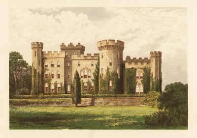 Castelo de Cholmondeley, Cheshire, Inglaterra. de Alexander Francis (after) Lydon