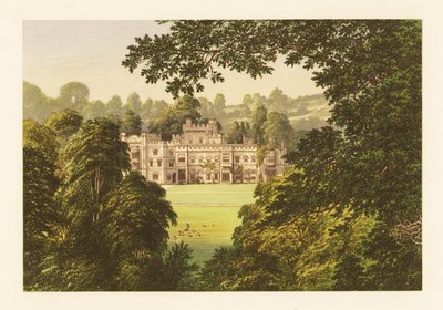 Castelo de Hampton Court, Herefordshire, Inglaterra. de Alexander Francis (after) Lydon