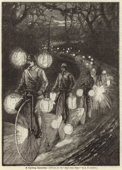 Um carnaval de ciclismo de Alexander Francis Lydon