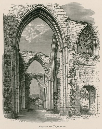 Bolton Priory, Arcos do Transeito de Alexander Francis Lydon