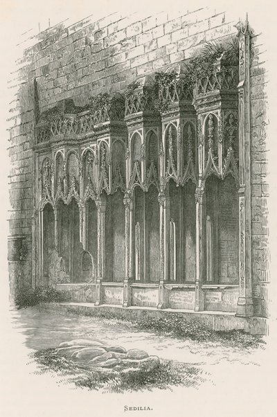 Furness Abbey, assentos de Alexander Francis Lydon